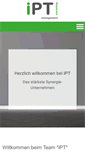 Mobile Screenshot of ipt-austria.com
